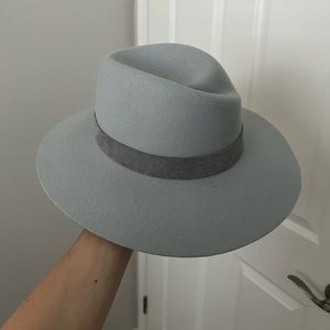 Rag and Bone Hat (blueish gray)